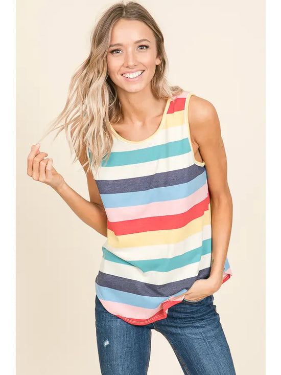 Summer Stripes Top